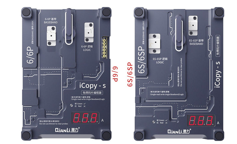 Qianli iCopy-s 4 in 1 Double-sided Chip Test Stand (iPhone 6/6P/6S/6SP)