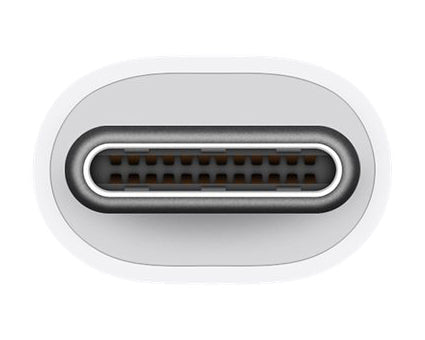 Apple USB-C To Multiport Adaptor (USB-C, USB-A, VGA)  For MacBook 15cm White (MJ1L2ZM/A)
