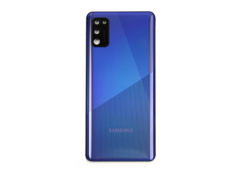 Samsung Galaxy A41 A415F Back Cover Prism Crush Blue (+ Lens)