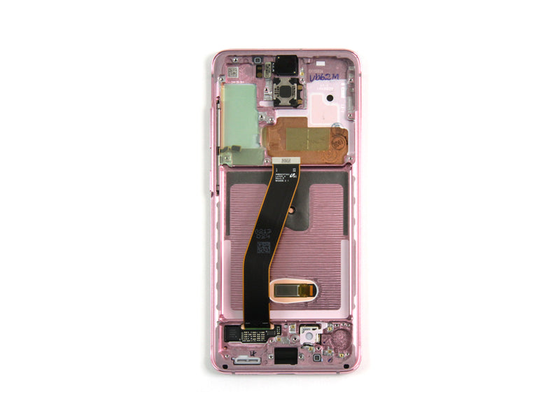 Samsung Galaxy S20 G980F, S20 5G G981F Display and Digitizer Complete Cloud Pink