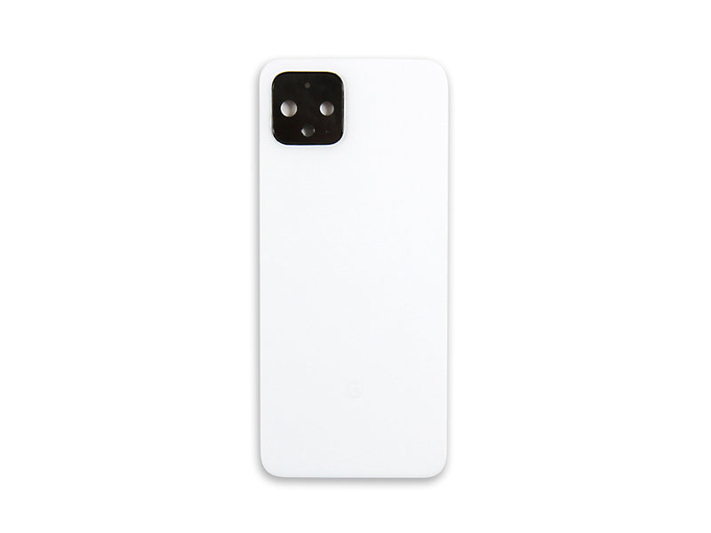 Google Pixel 4 Back Cover Clearly White + Lens
