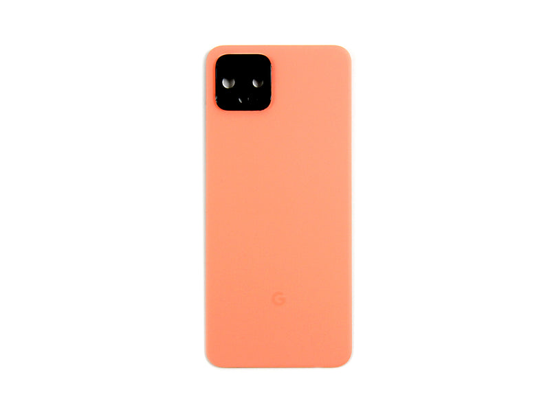 Google Pixel 4 Back Cover Oh So Orange + Lens