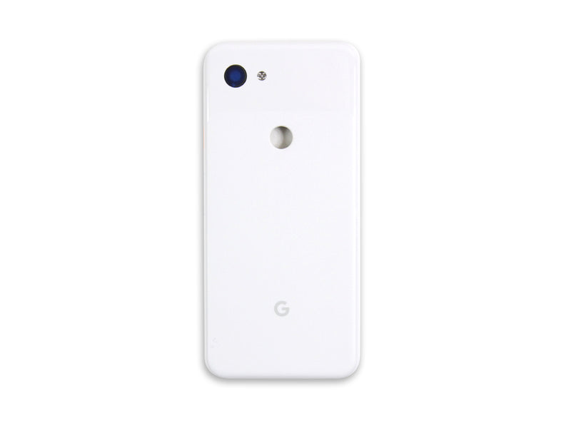 Google Pixel 3a Back Housing Clearly White + Lens