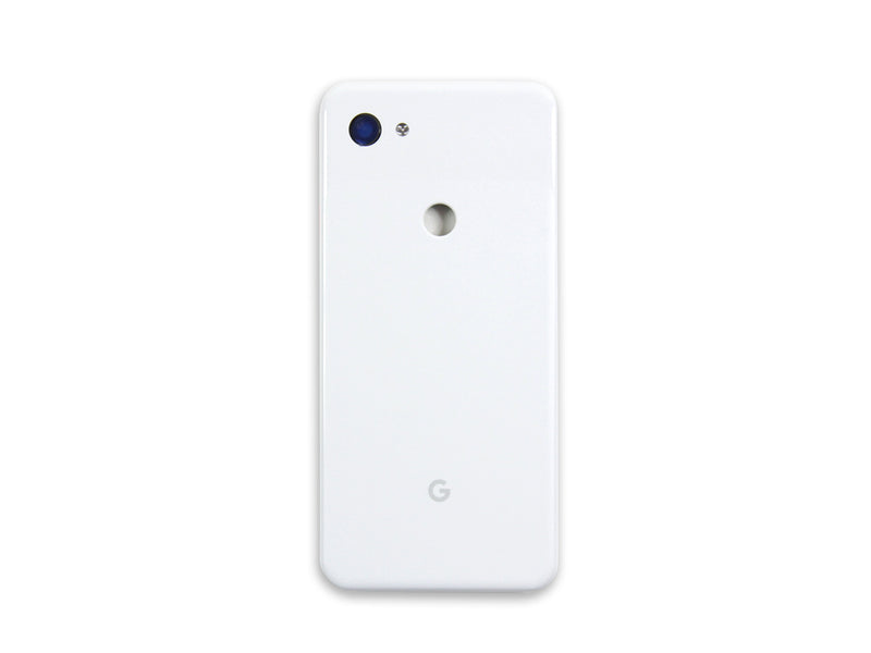 Google Pixel 3a XL Back Cover Clearly White (+ Lens)