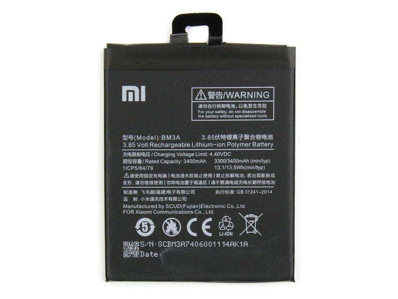 Xiaomi Mi Note 3 Battery BM3A-W275 (OEM)