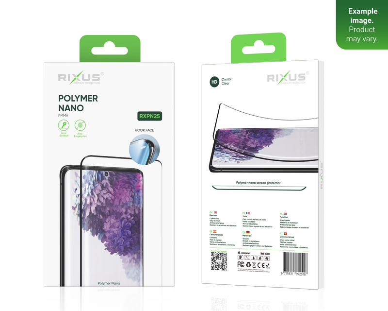 Rixus For Samsung Galaxy S22 Polymer Nano Glass