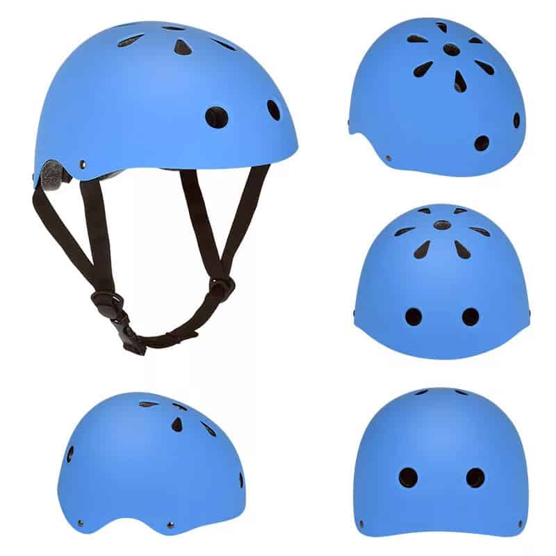 Basic scooter cap shaped helmet - Blue size M