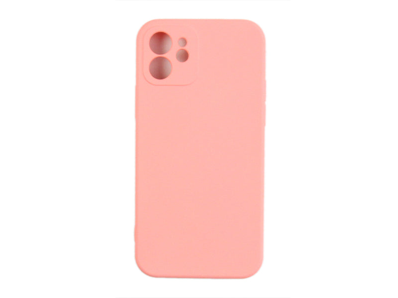 Rixus For iPhone 12 Soft TPU Phone Case Pink