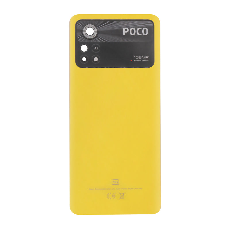 Xiaomi Poco X4 Pro 5G (2201116PG) Back Cover Poco Yellow