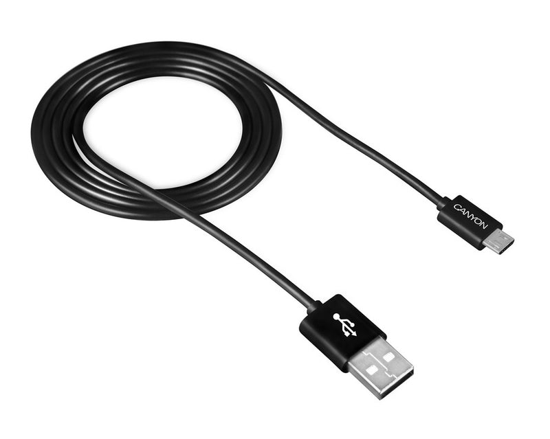 Canyon UM-1 Micro USB Cable 5W 1Mtr Black