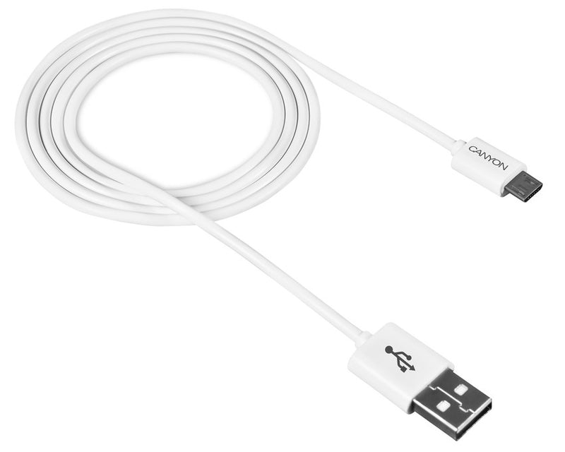 Canyon UM-1 Micro USB Cable 5W 1Mtr White