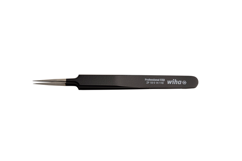 Wiha ZP18014110 Precision Tweezer Professional ESD (WH-18014)