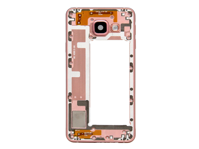 Samsung Galaxy A3 A310F (2016) Middle Frame Pink