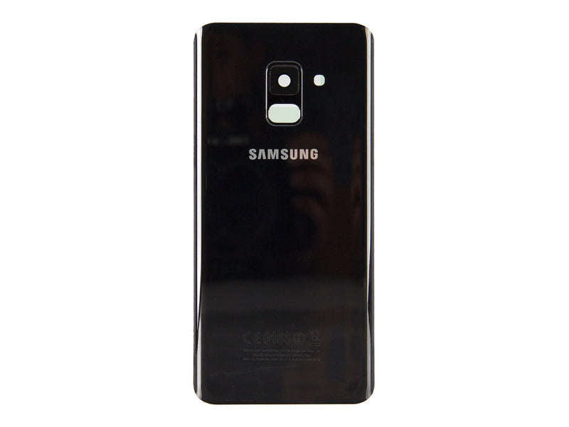 Samsung Galaxy A8 A530F (2018) Back Cover Black (+ Lens)