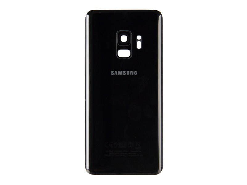 Samsung Galaxy S9 G960F Back Cover Midnight Black (+ Lens)